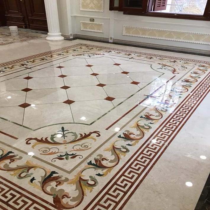 mẫu nền nhà dá marble hoa văn đep